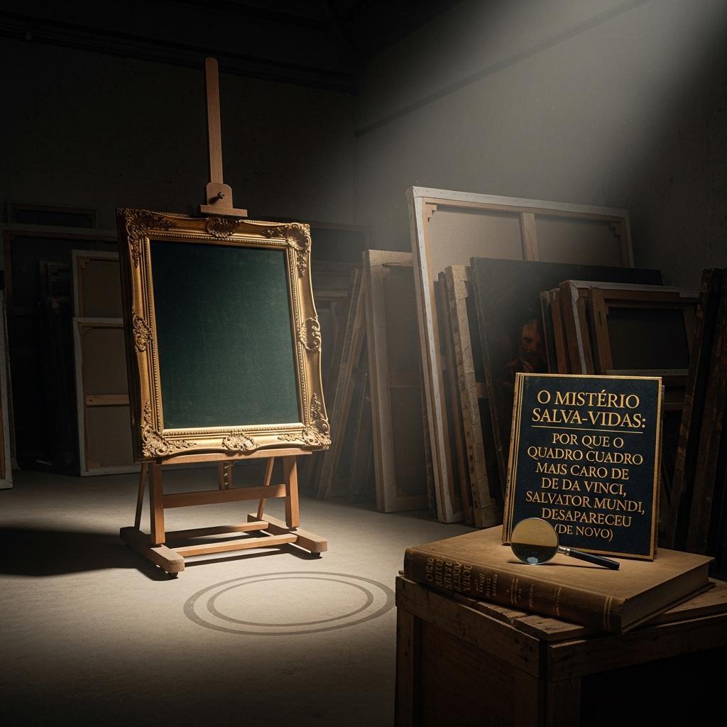 Salvator Mundi Desaparecido: O Mistério de Da Vinci e o Quadro Mais Caro do Mundo (Análise Exclusiva)