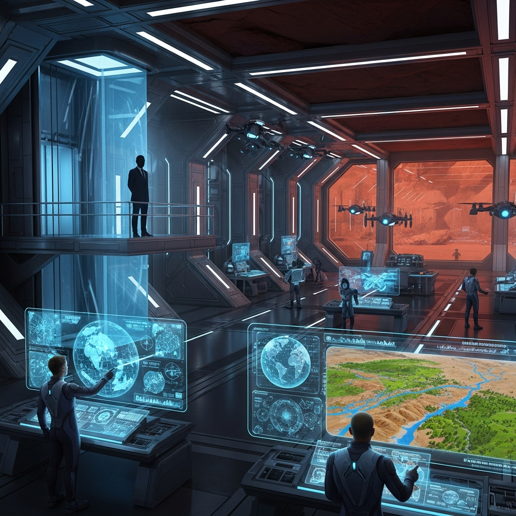 Tecnologias Quânticas Hipotéticas: Pilares da Colonização Marciana Secreta