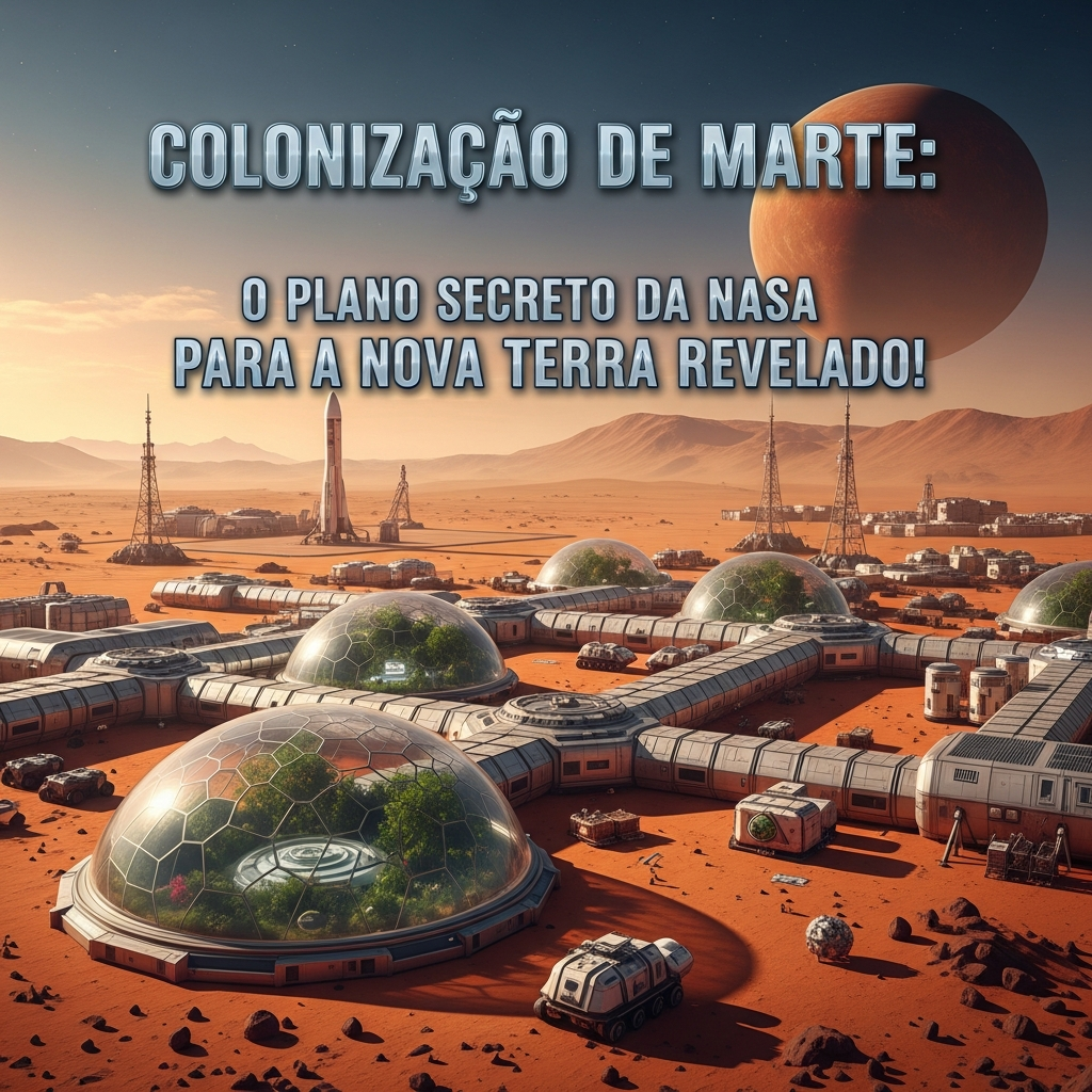 Colonização de Marte: O Plano Secreto da NASA Para a Nova Terra Revelado! - GuiaZap