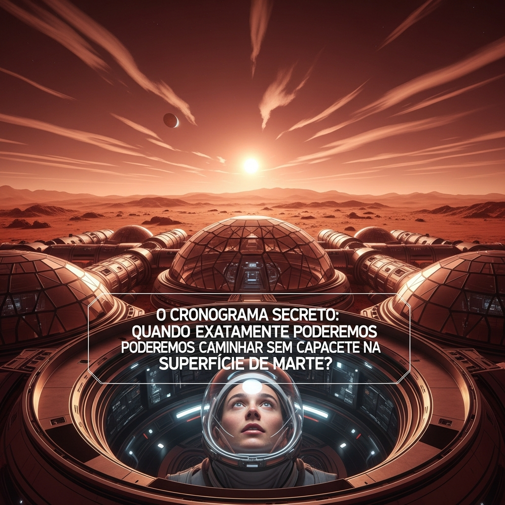 O Cronograma Secreto: Quando Exatamente Poderemos Caminhar Sem Capacete na Superfície de Marte?