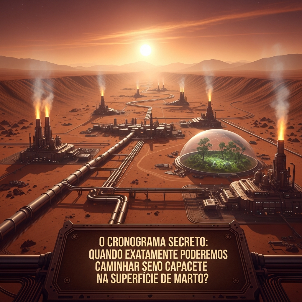 Geração de Gás Estufa: O Gatilho da Terraformação em Grande Escala