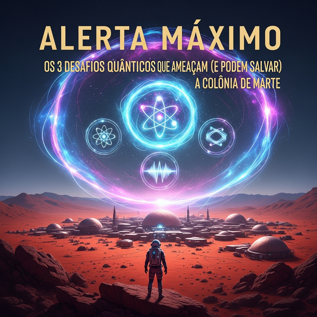Alerta Máximo: Desafios Quânticos Ameaçam e Podem Salvar a Colônia de Marte