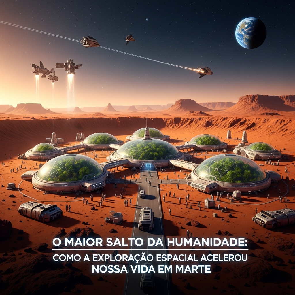 Exploração Espacial: O Maior Salto da Humanidade e a Aceleração Rumo à Vida em Marte