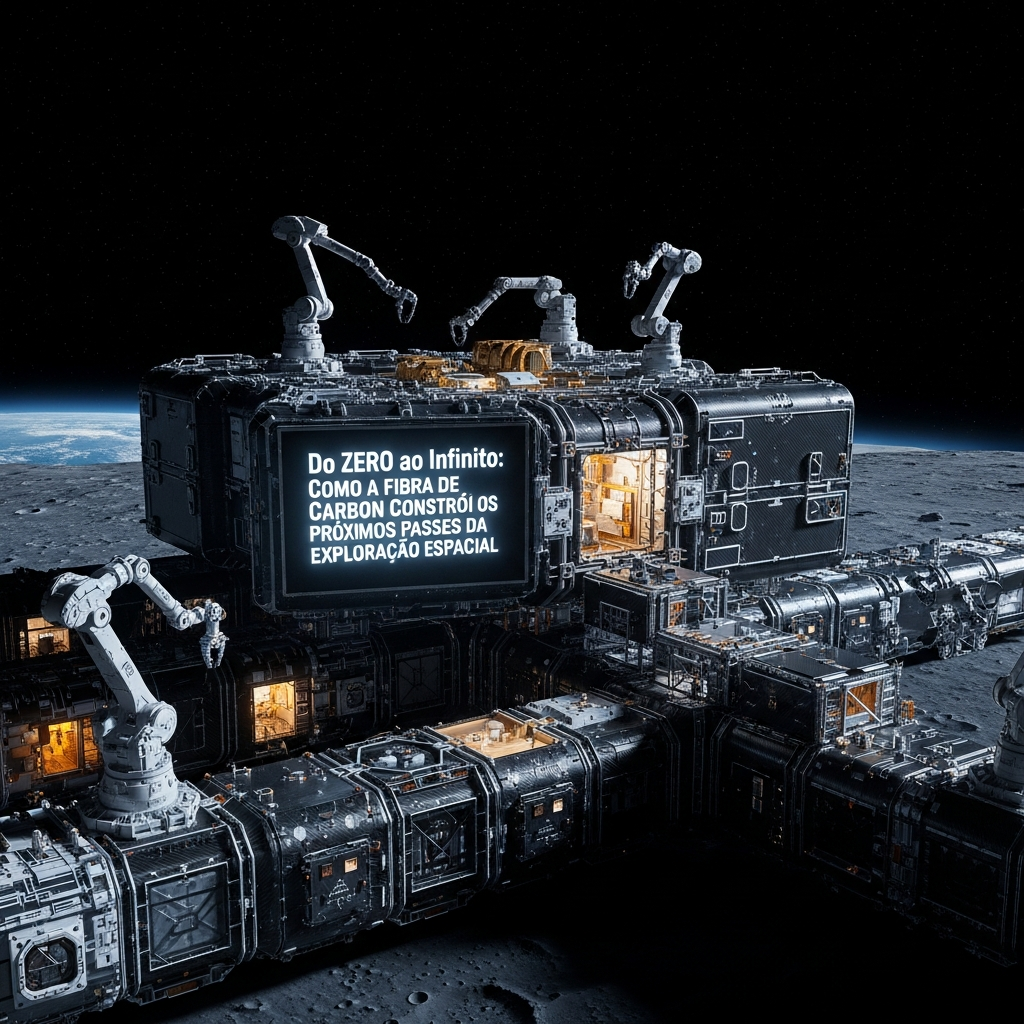 Desafios Extremos: A Fibra de Carbono no Ambiente Espacial