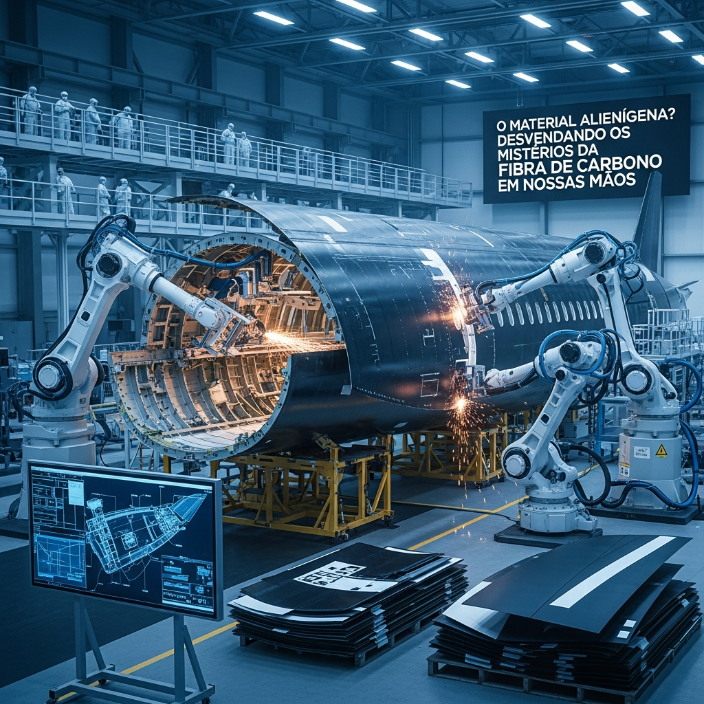 Do Cosmos às Pistas: Aplicações Inovadoras da Fibra de Carbono