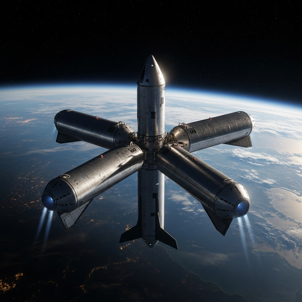 O Paradigma do Reabastecimento em Órbita (ORR): Desbloqueando a Viagem a Marte