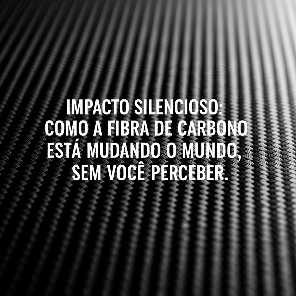A Gênese e a Estrutura Molecular da Fibra de Carbono: Uma Sinfonia Atômica