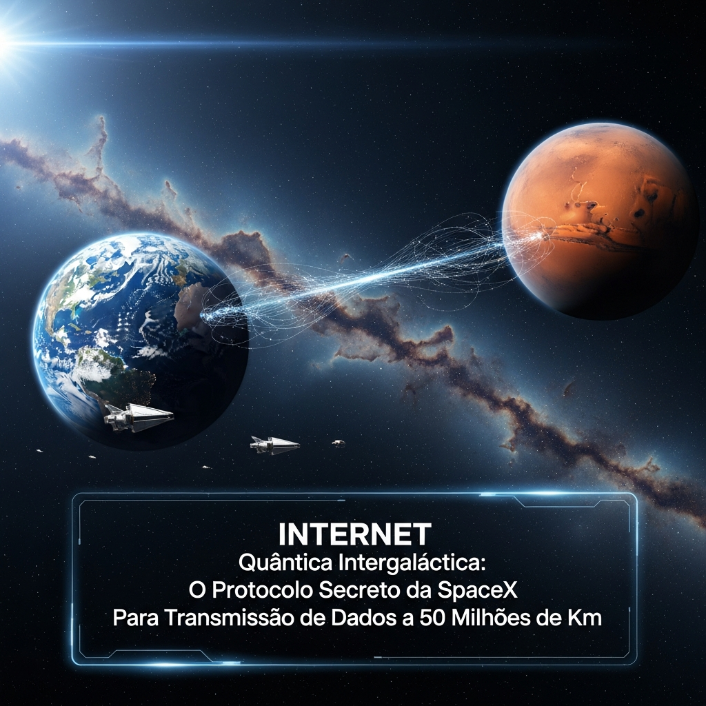 O 'Protocolo Chronos' da SpaceX: Enlace Criptografado por Efeito EPR