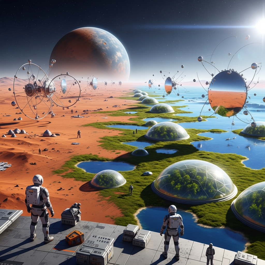 Tecnologias de Ponta e Engenharia Extrema para a Vida Marciana