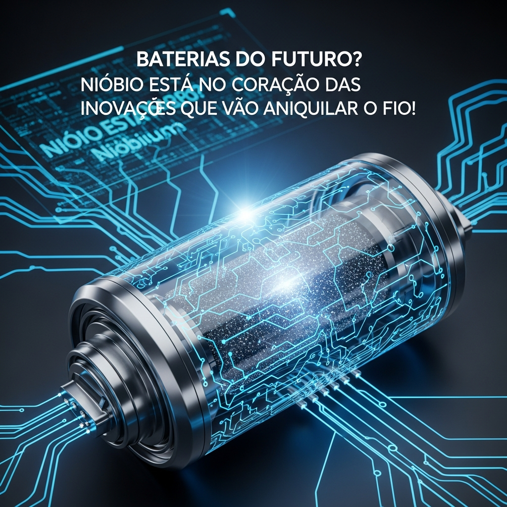 Nióbio nas Baterias do Futuro: A Inovação que Eliminará Fios e Transformará a Energia | GuiaZap
