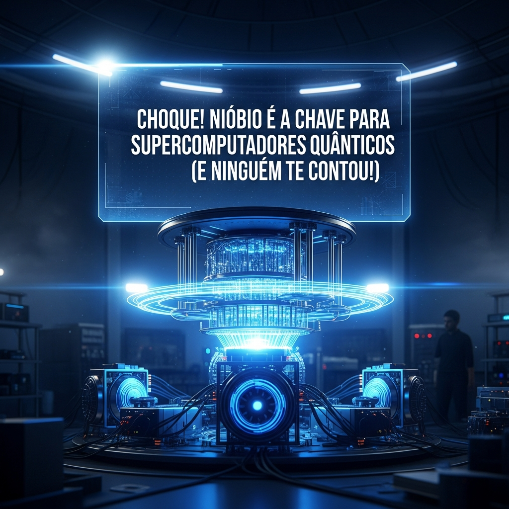 Nióbio em Qubits Supercondutores: A Vantagem Inesperada