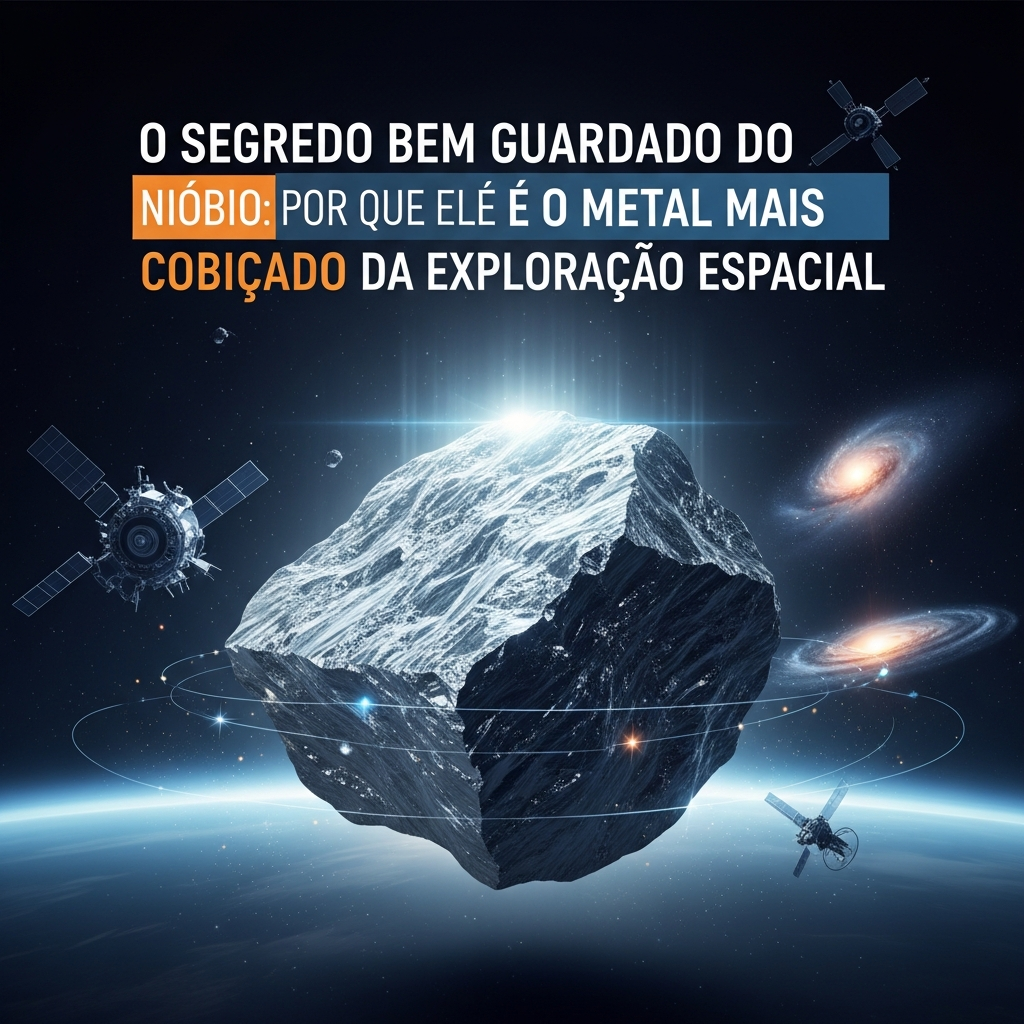 Nióbio: O Metal Mais Cobiçado da Exploração Espacial e Seu Segredo Bem Guardado