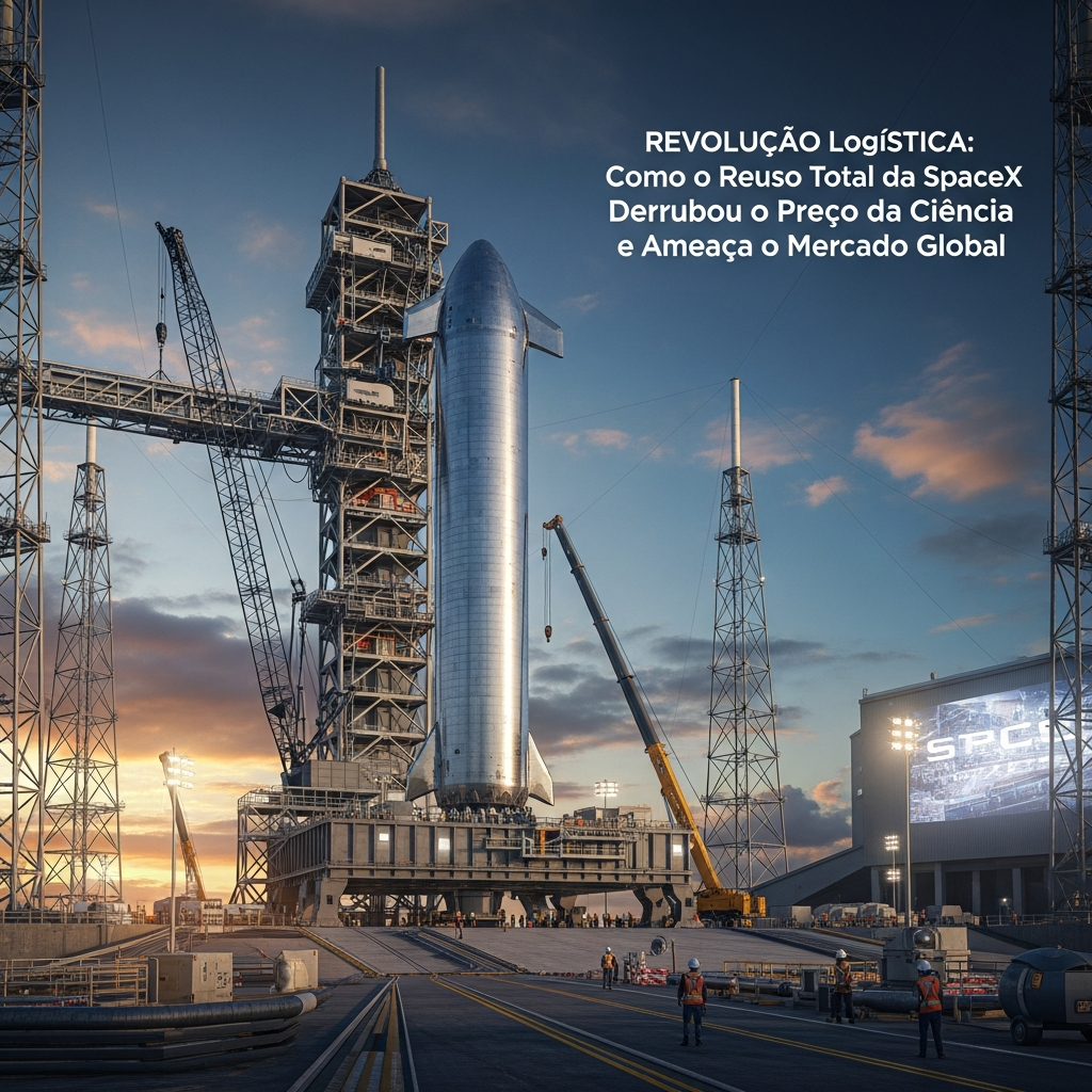 A Meta do Custo Zero Marginal: O Impacto Starship e a Logística de Massa