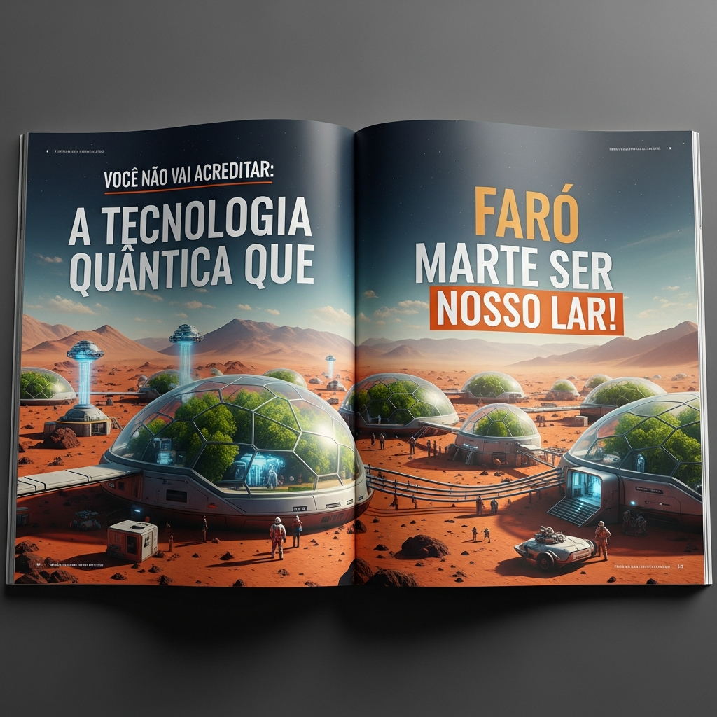 A Conquista de Marte: Como a Tecnologia Quântica Tornará o Sonho Realidade