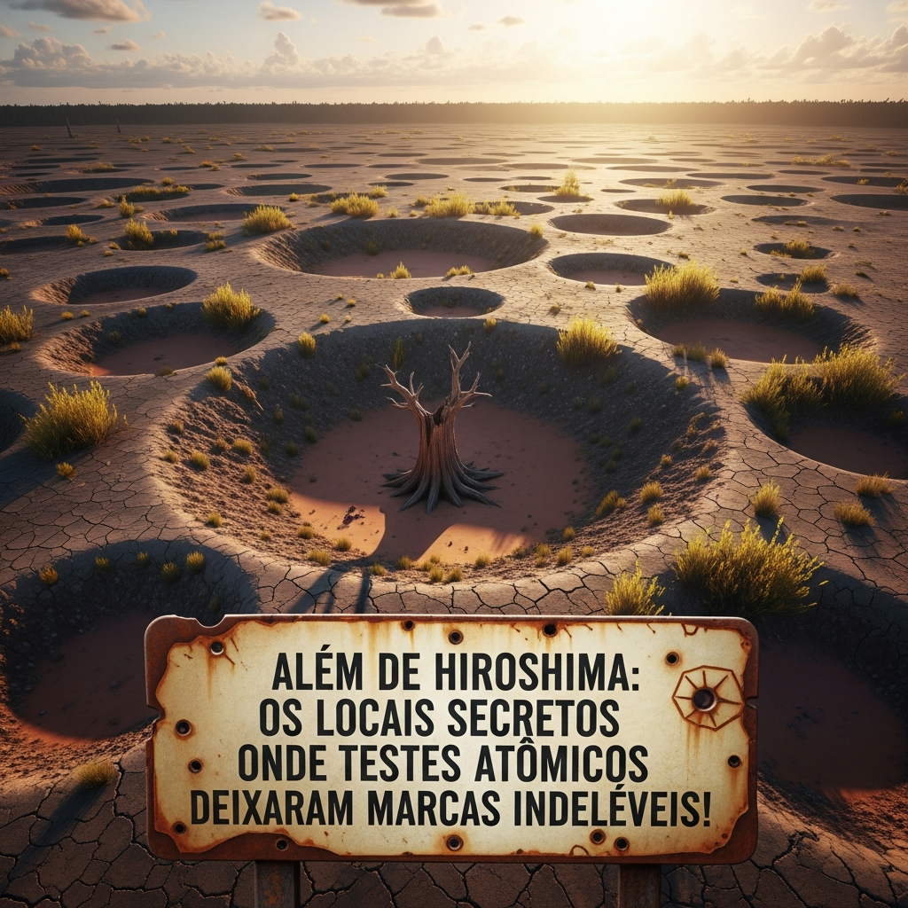 Além de Hiroshima: Os Locais Secretos e o Legado Indelével dos Testes Atômicos Globais