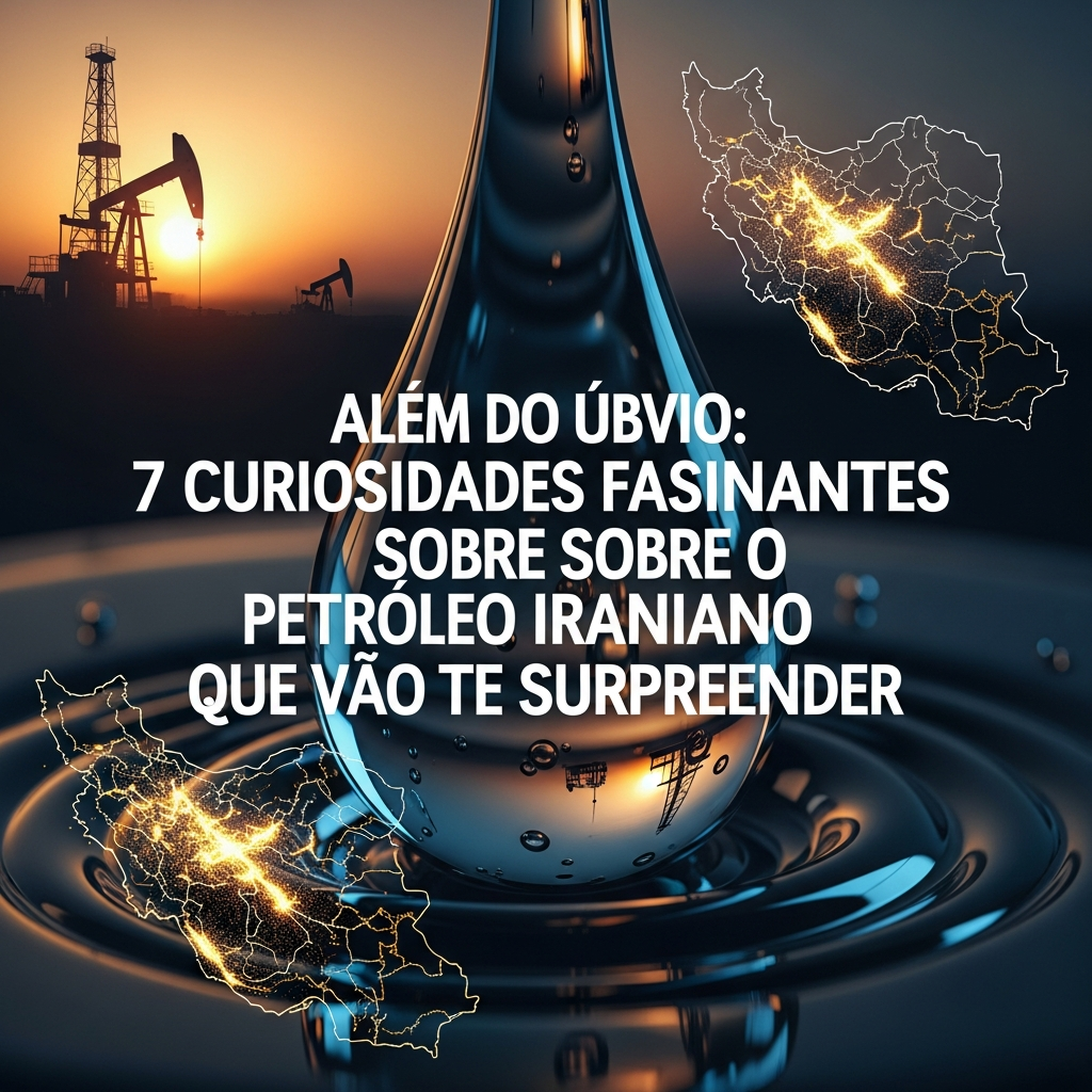 Além do Óbvio: 7 Curiosidades Fascinantes sobre o Petróleo Iraniano que Vão Te Surpreender