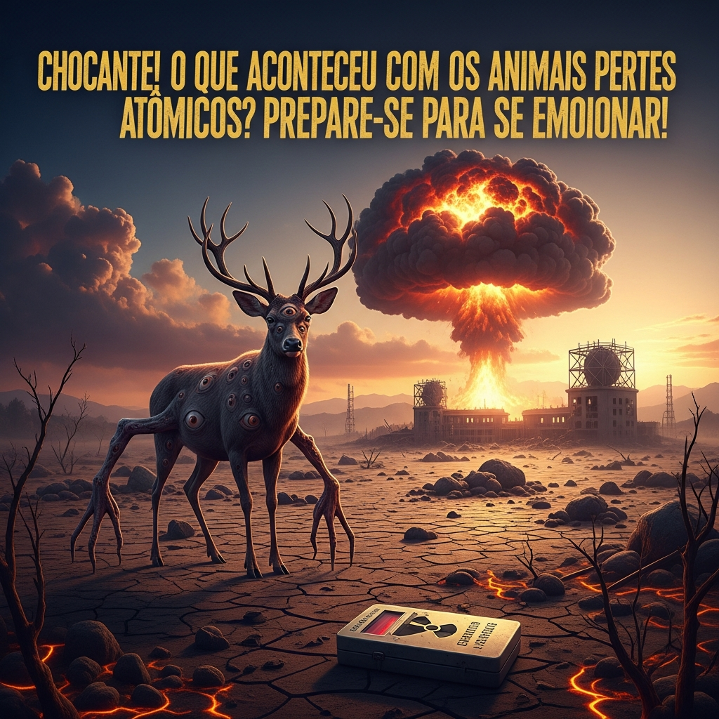 Animais e Testes Atômicos: A Tragédia Oculta Que Você Precisa Conhecer | GuiaZap