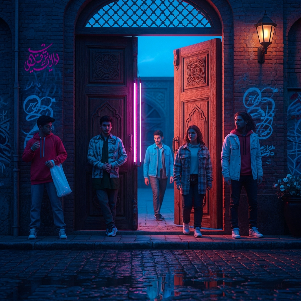 Por Trás dos Muros e Véus: Arte e Moda Iraniana Underground