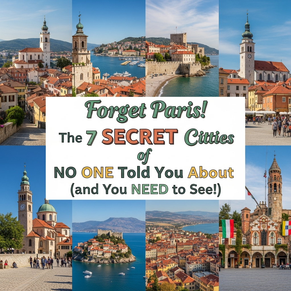 Esqueça Paris! As 7 Cidades SECRETAS da Europa que NINGUÉM te Contou (e você PRECISA ver!) | GuiaZAP