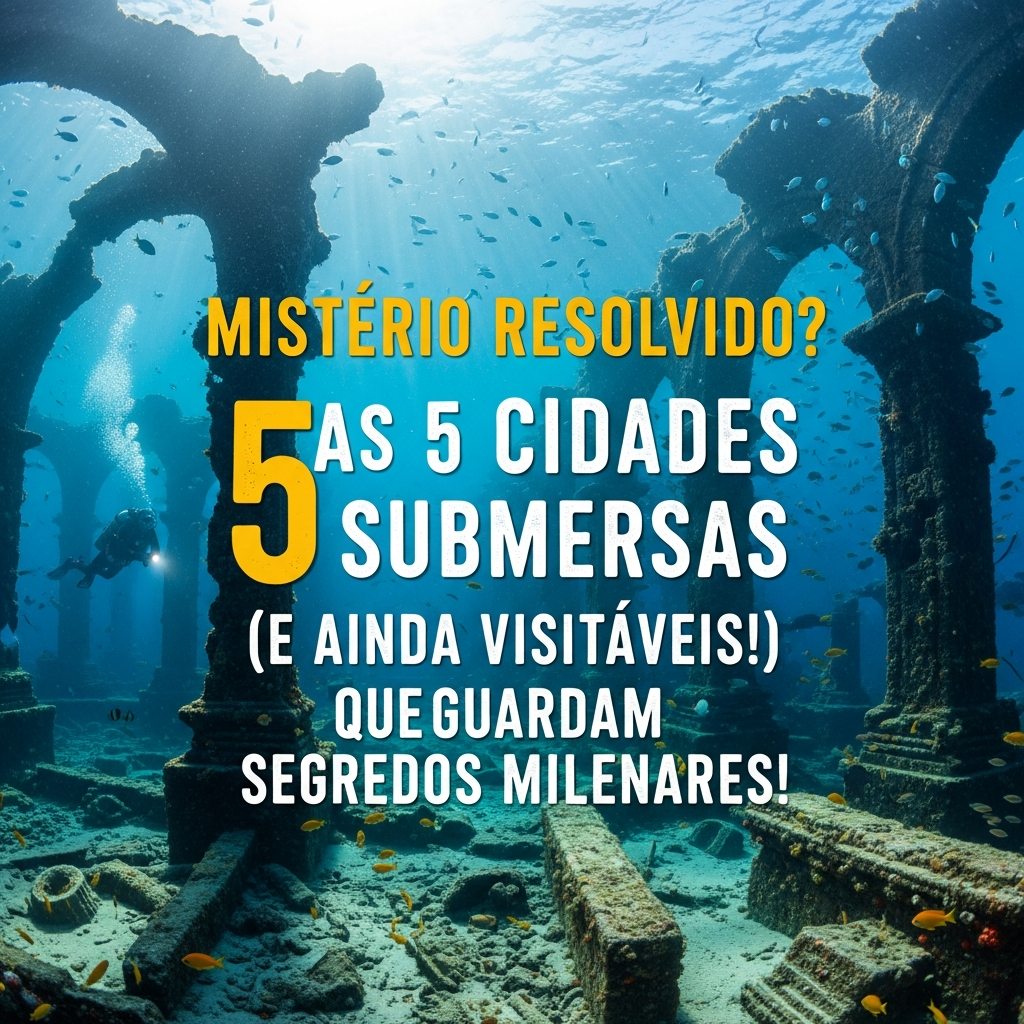Cidades Submersas: Mistérios Milenares e Destinos Incríveis para Visitantes | GuiaZap