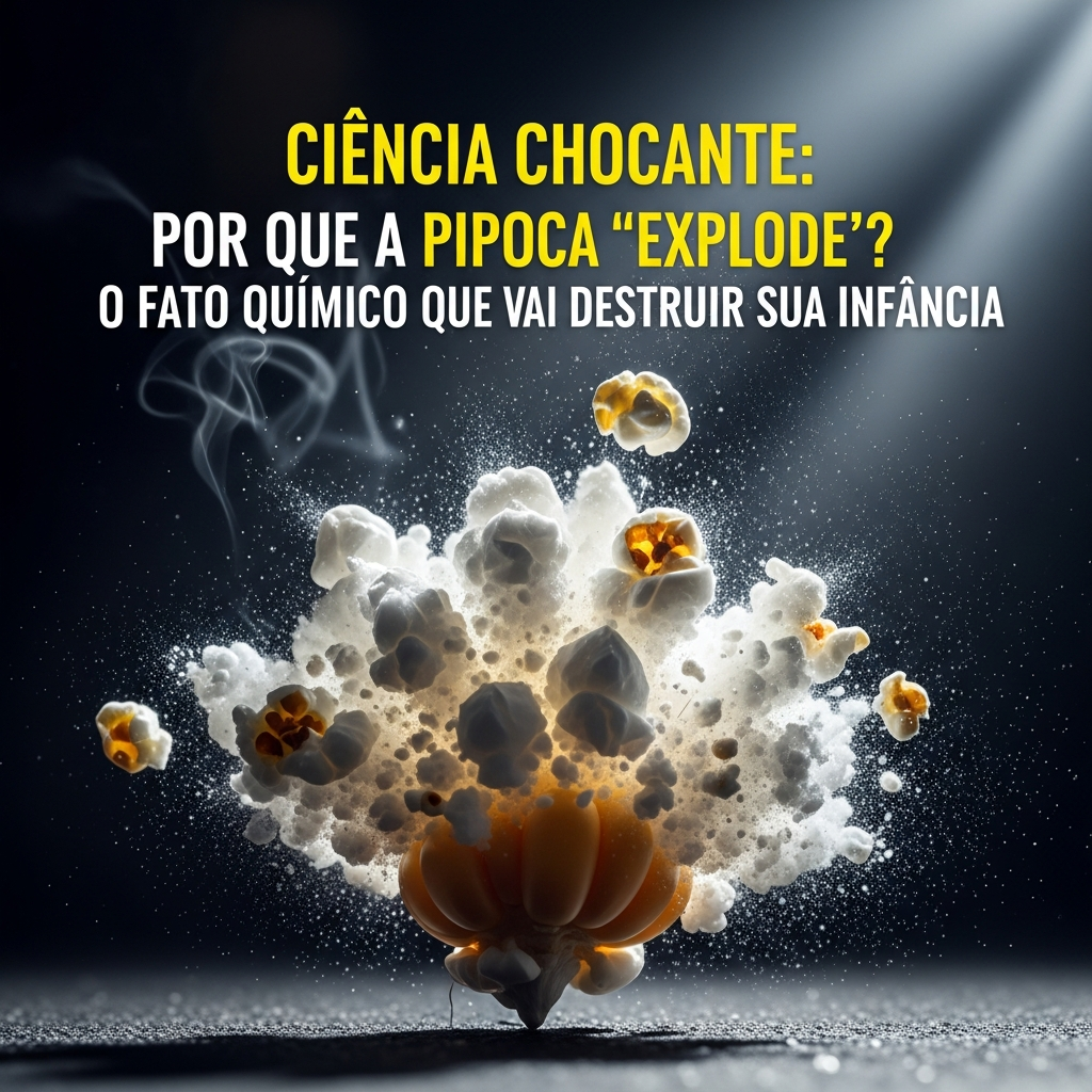 Ciência Chocante: Por Que a Pipoca 'Explode'? O Fato Químico Que Vai Destruir Sua Infância | GuiaZap