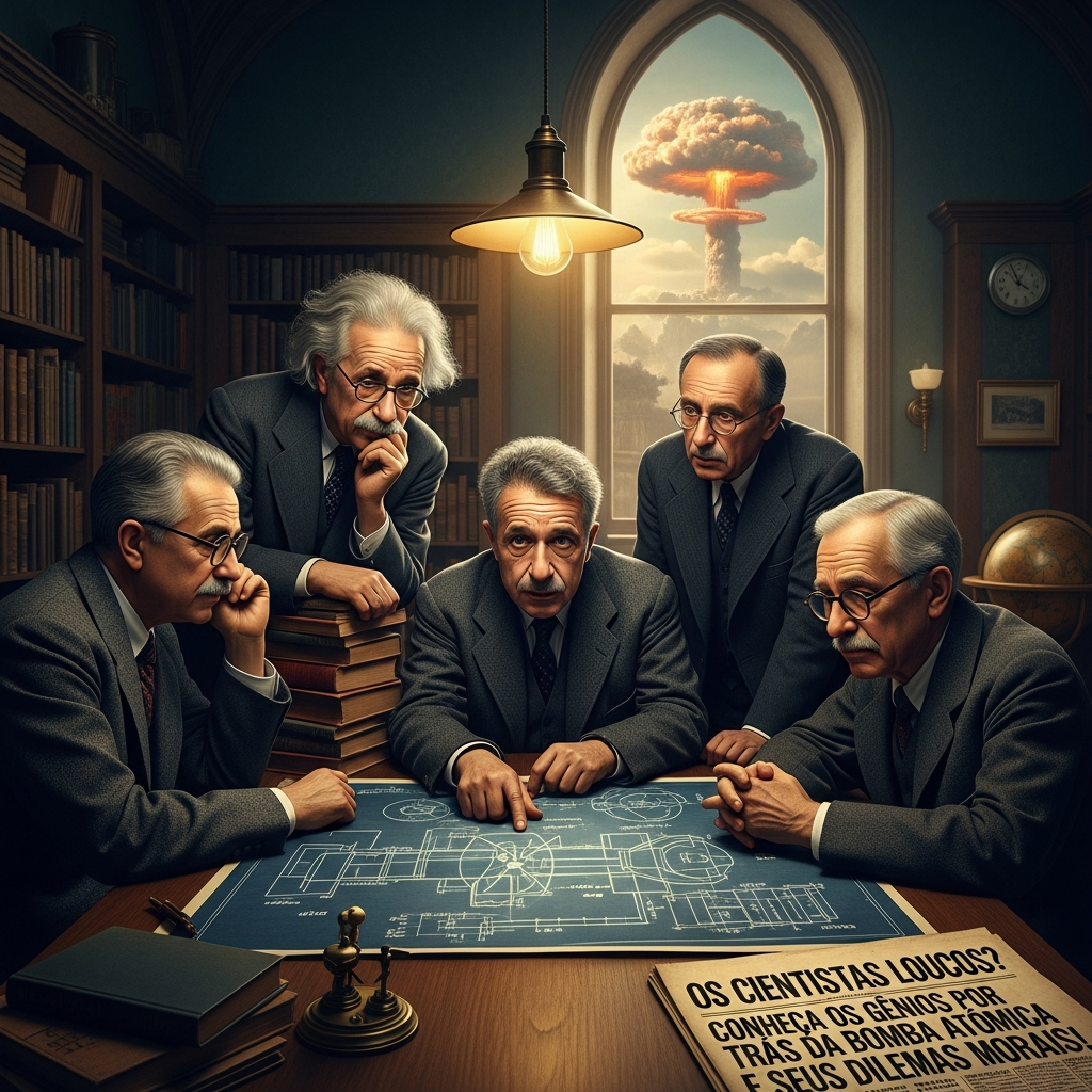 Os Gênios e os Dilemas Morais da Bomba Atômica: Uma Análise Profunda | GuiaZap