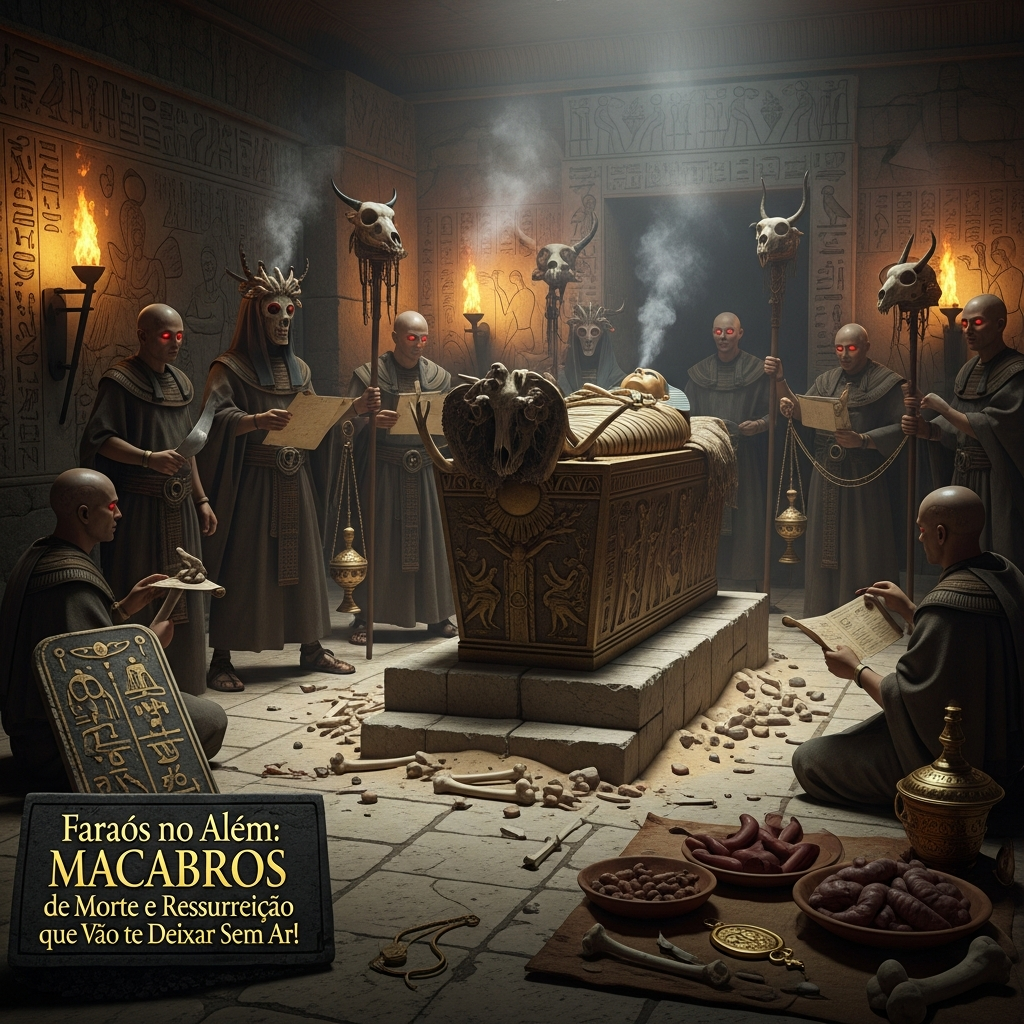 Faraós no Além: Os Rituais Macabros de Morte e Ressurreição que Vão Te Deixar Sem Ar!