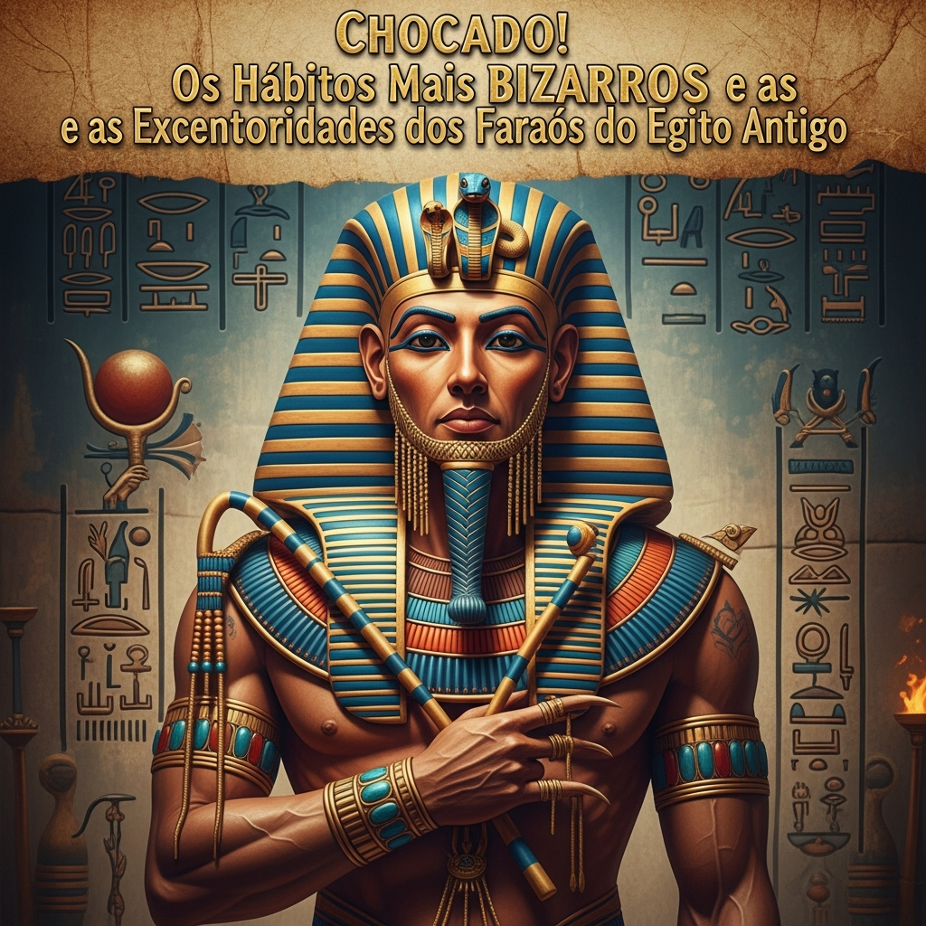 Faraós Egípcios: Hábitos Bizarros e Excentricidades Reais Reveladas | GuiaZap