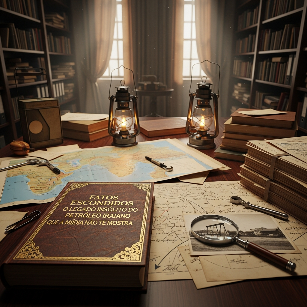 O Petróleo Iraniano: Um Legado Oculto de Geopolítica e Resistência Que a Mídia Não Mostra