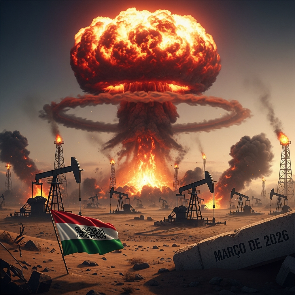 Março de 2026: O Dia em que o Oriente Médio Explodiu – Uma Análise Histórica do Ataque Americano ao Irã.