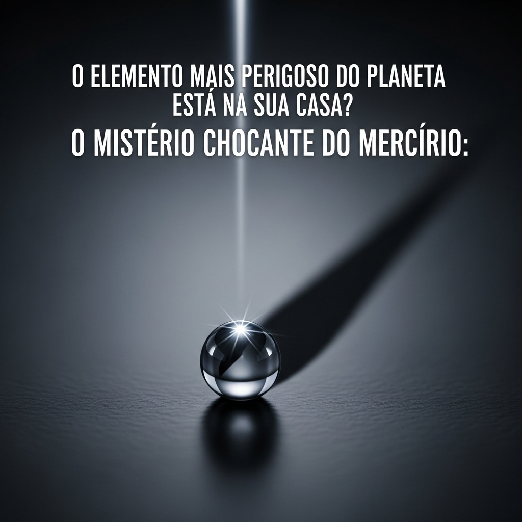 O Elemento Mais Perigoso do Planeta Está Na Sua Casa? O Mistério Chocante do Mercúrio