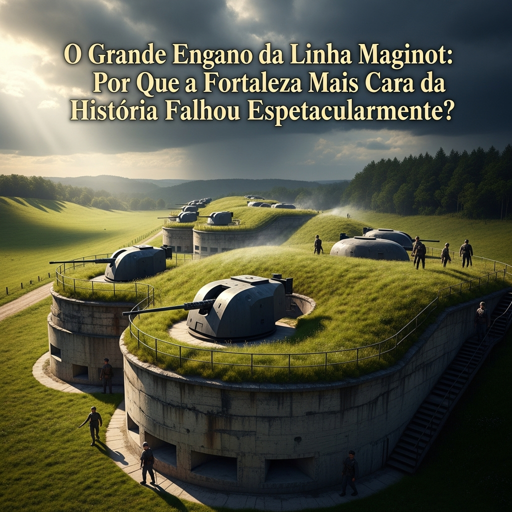 O Grande Engano da Linha Maginot: Por Que a Fortaleza Mais Cara da História Falhou Espetacularmente? - GuiaZap