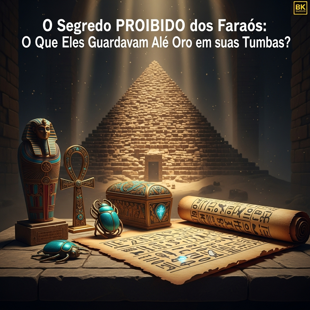 O Segredo PROIBIDO dos Faraós: Conhecimento Oculto e Artefatos Místicos nas Tumbas Egípcias | GuiaZap