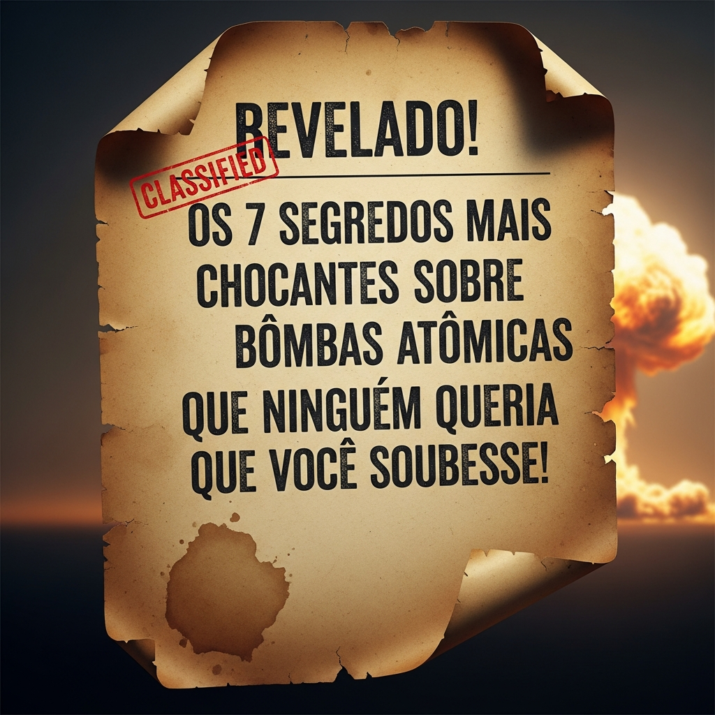 Revelado! Os 7 Segredos Mais Chocantes Sobre Bombas Atômicas Que Ninguém Queria Que Você Soubesse! - GuiaZap.com