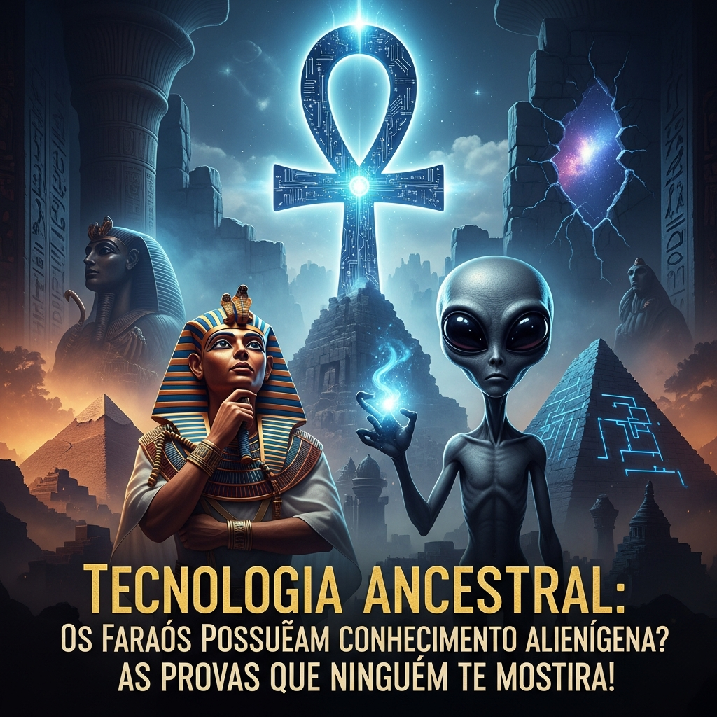 Tecnologia Ancestral Egípcia: Conhecimento Alienígena dos Faraós? Desvende as Provas Ocultas!