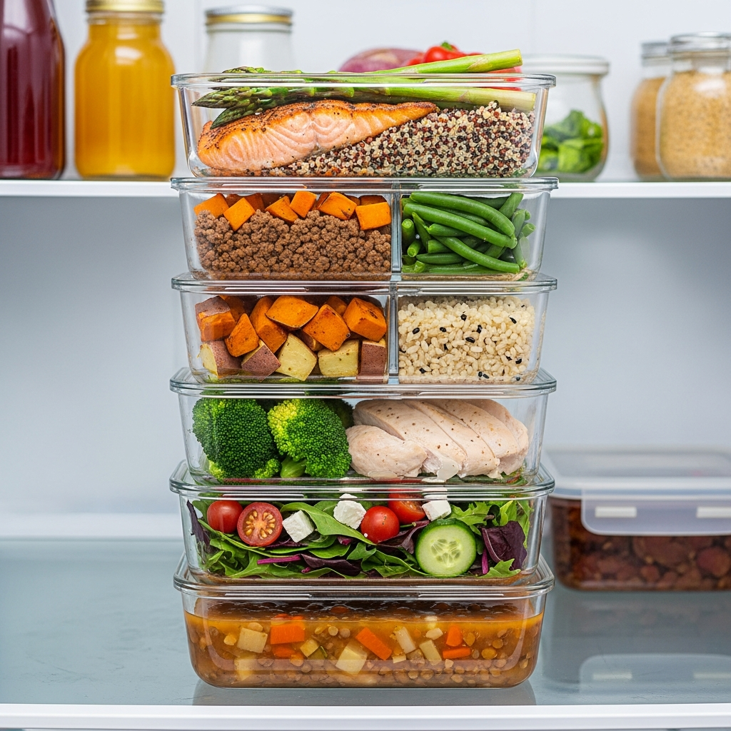 A Ciência da Otimização: O Método 60 Minutos de 'Batch Cooking' para Marmitas