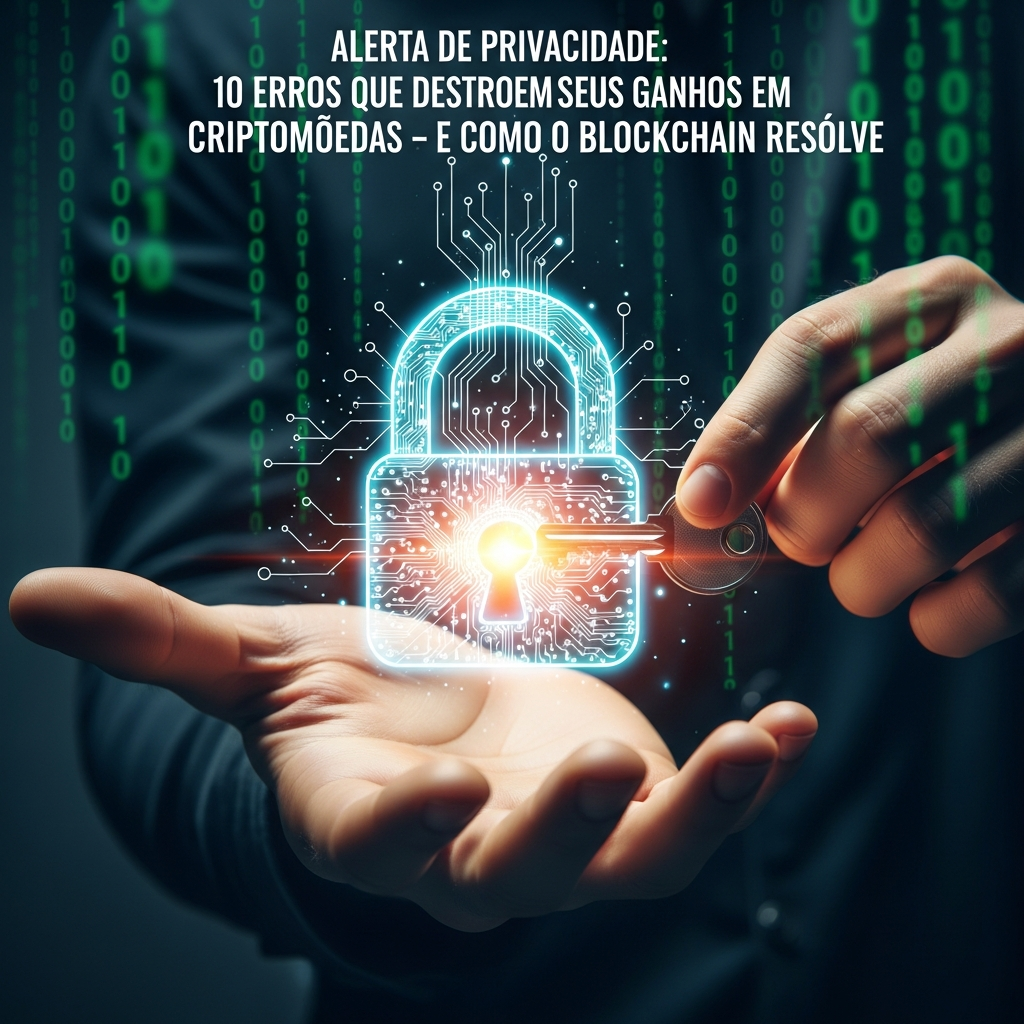 Alerta de Privacidade Cripto: 10 Erros Fatais que Destroem Seus Ganhos – E Como o Blockchain Resolve