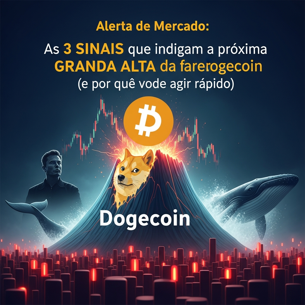 Alerta de Mercado: As 3 SINAIS que indicam a próxima GRANDE ALTA da Dogecoin (e por que você deve agir rápido)