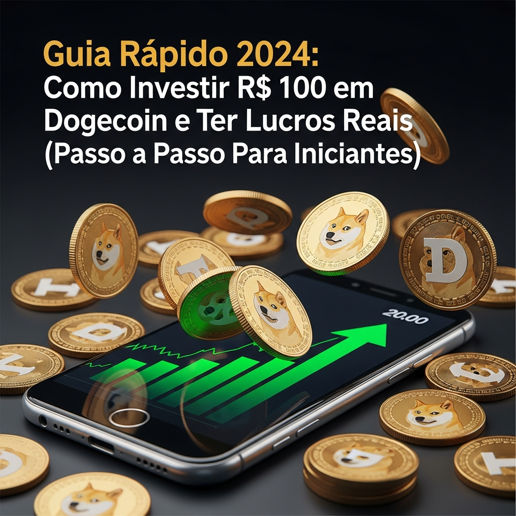 Guia 2024: Como Investir R$ 100 em Dogecoin e Lucrar (Passo a Passo Técnico)