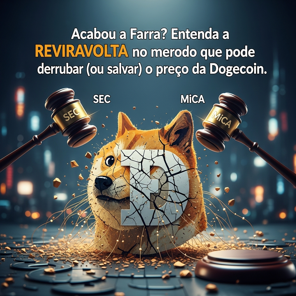 Acabou a Farra? Reviravolta Técnica pode Derrubar ou Salvar o Preço da Dogecoin