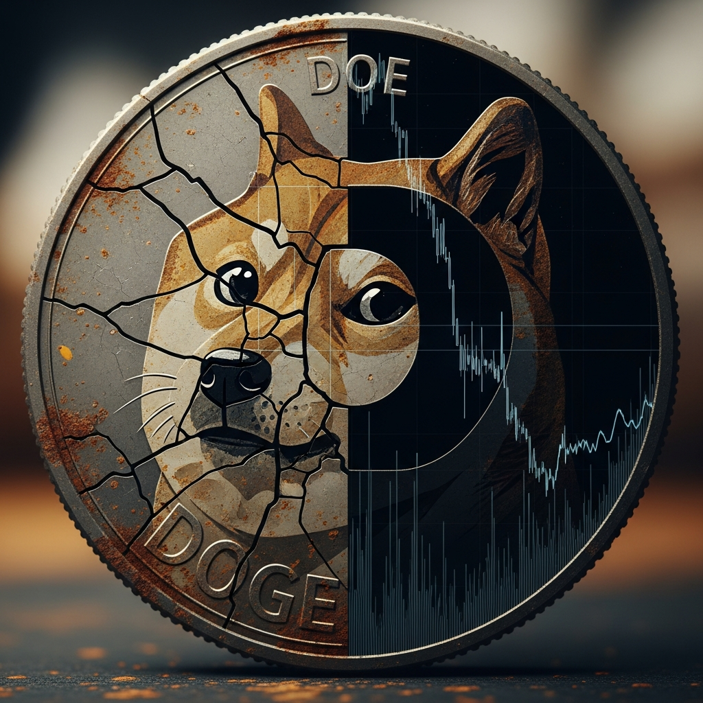 O Lado B da Moeda: Análise Técnica e Fundamentalista dos Riscos Ocultos de Investir Demais em Dogecoin (DOGE).