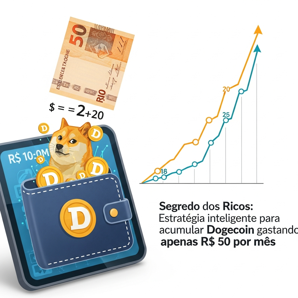 O Segredo Revelado: Estratégia DCA Otimizada para Acumular Dogecoin com Apenas R$ 50 Mensais