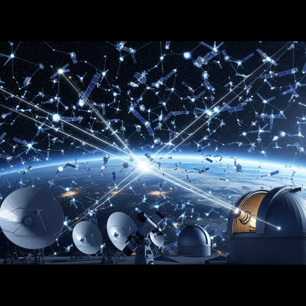 Poluição Luminosa e Eletromagnética: Impacto na Astronomia Terrestre