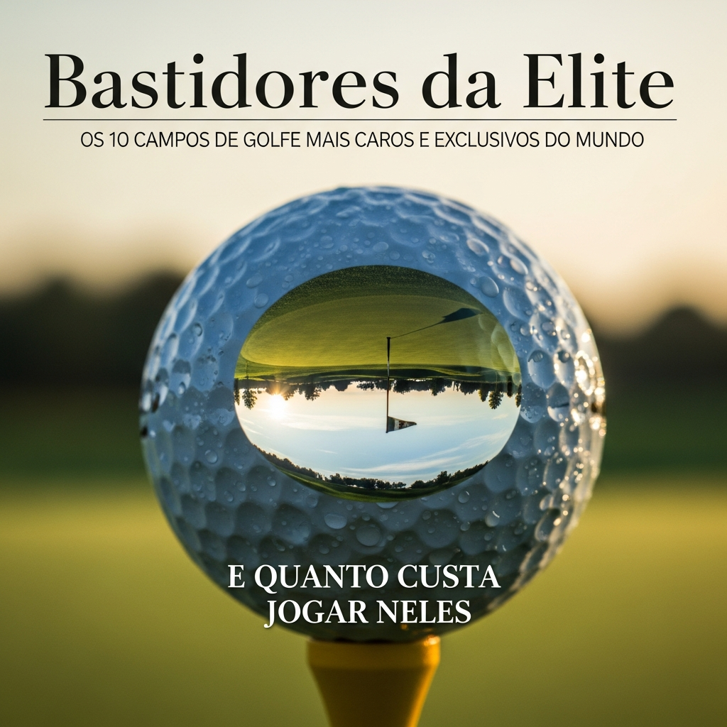 A Geopolítica do Green: Por Que o Golfe de Elite é Tão Caro?