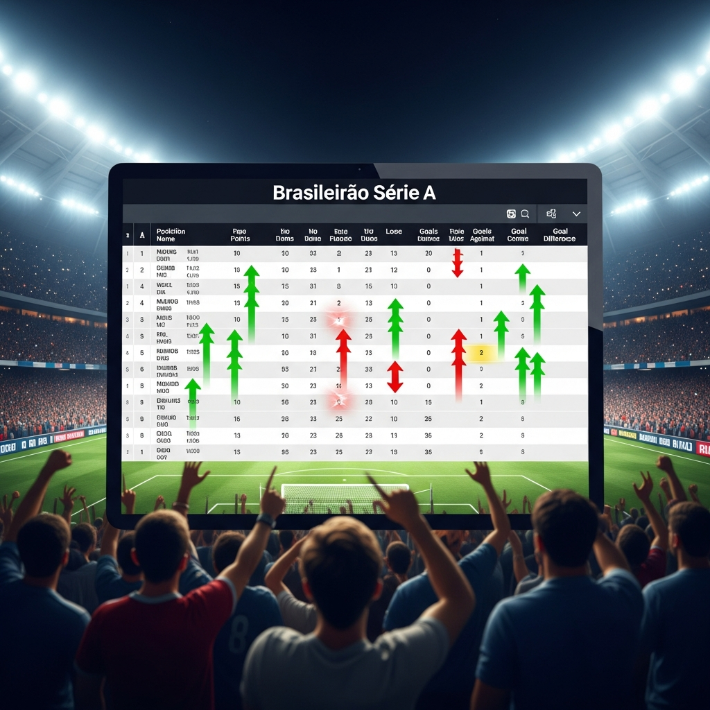 Classificação Brasileirão Série A: Tabela, Próximos Jogos e Regulamento Completo