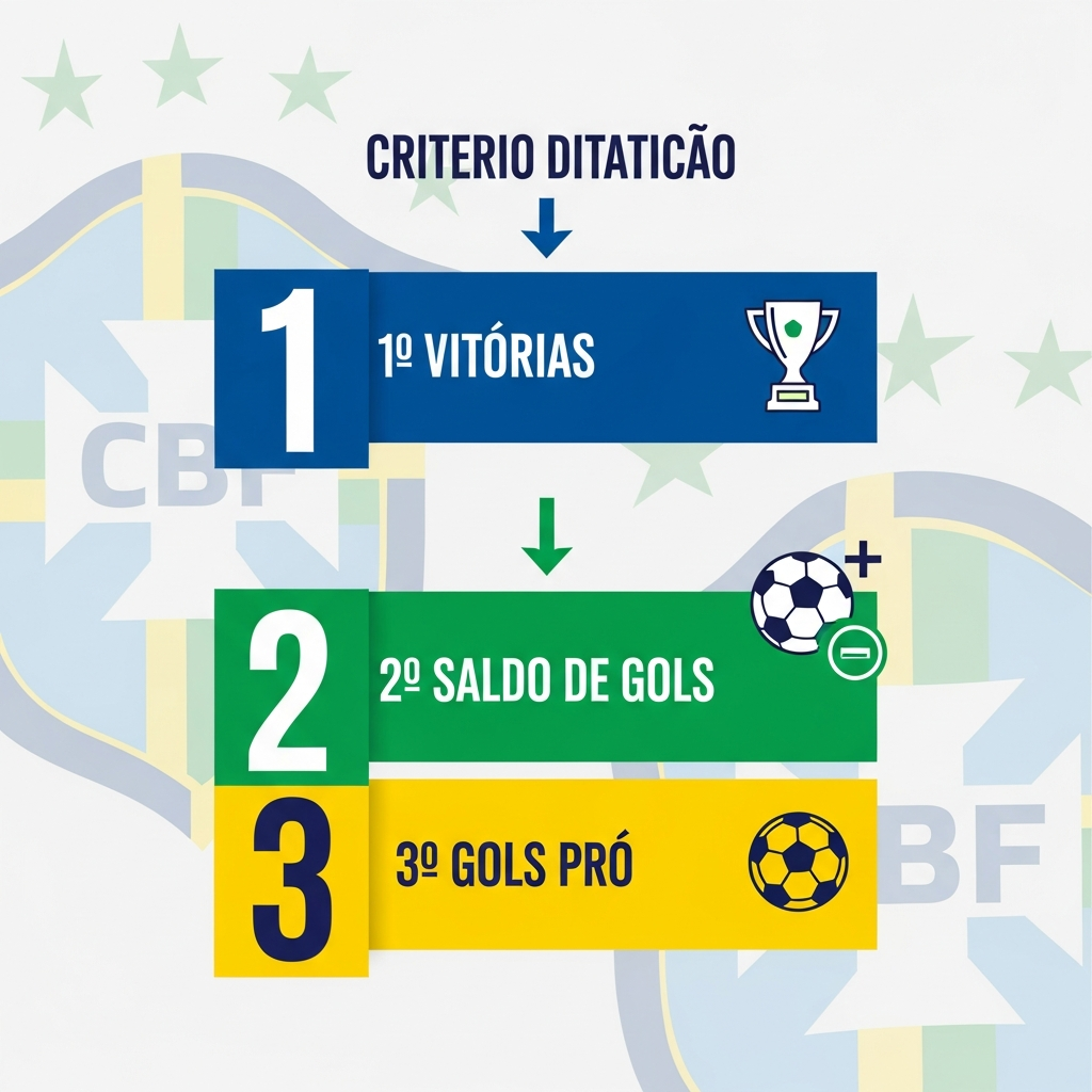 A Estrutura da Tabela e os Critérios Técnicos de Desempate