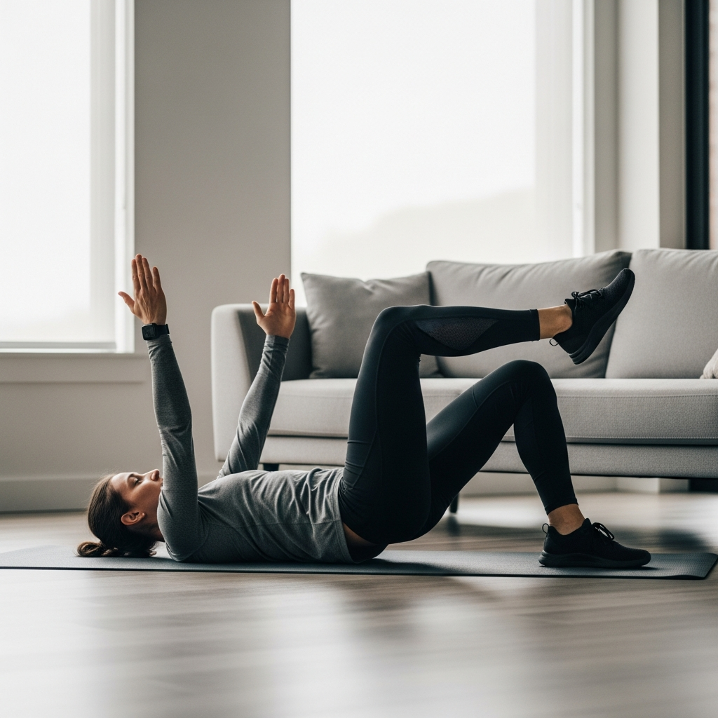 3. Exercício Secreto 2: O ‘Dead Bug’ Modificado para Golfistas (Estabilização Central)