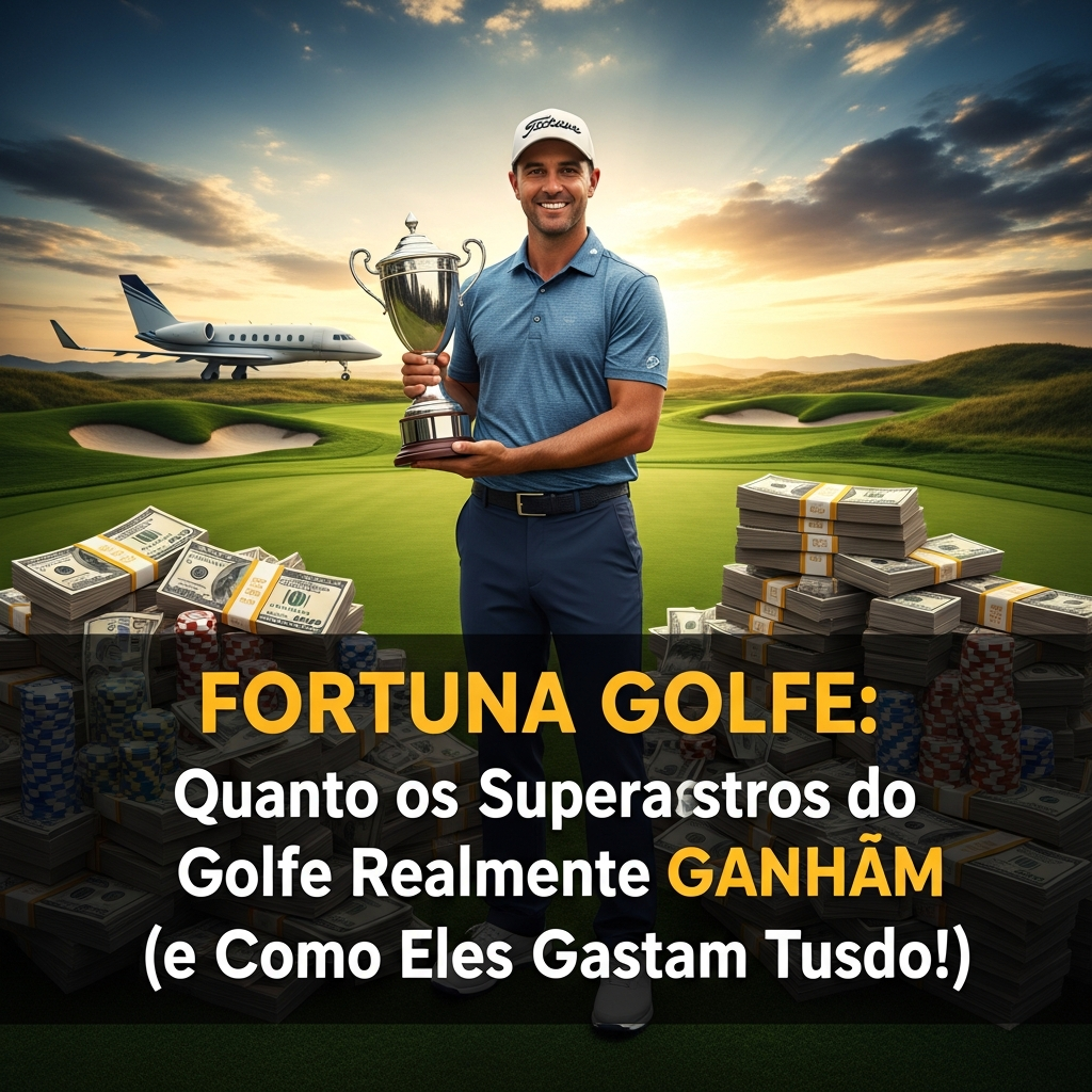 Fortuna Golfe: Desvendando os Milhões dos Superastros do Green – Ganhos, Patrocínios e Luxos Extravagantes