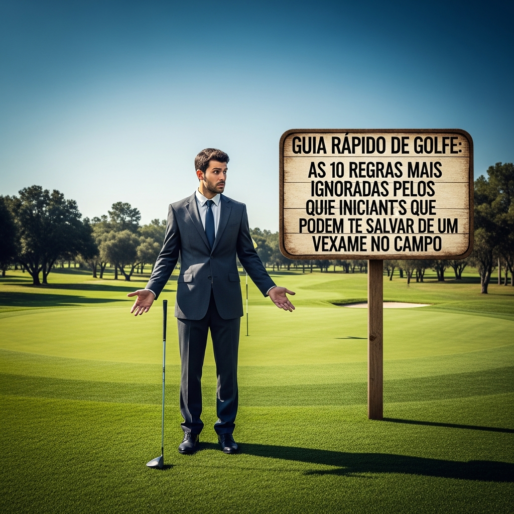 Guia Rápido de Golfe: As 10 Regras Mais Ignoradas Pelos Iniciantes Que Podem Te Salvar de Um Vexame no Campo