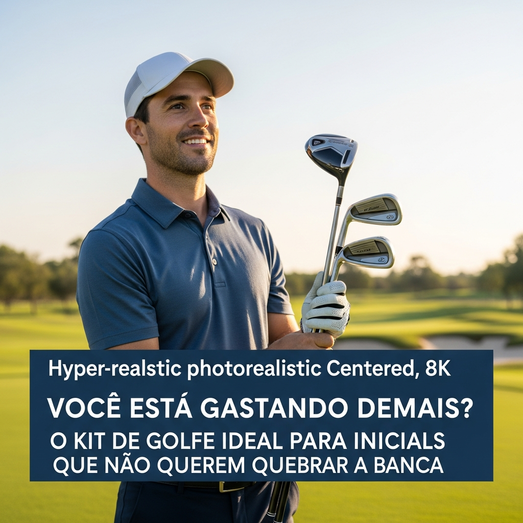 Análise Técnica de Custo-Benefício: O Kit de Golfe Essencial para Iniciantes (Série 2026) que Não Quebra a Banca